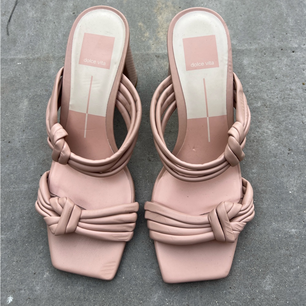 NWT Dolce Vita Heeled Mule Sandals